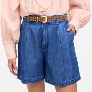 Madewell High Rise Harlow Superwide Jean Short